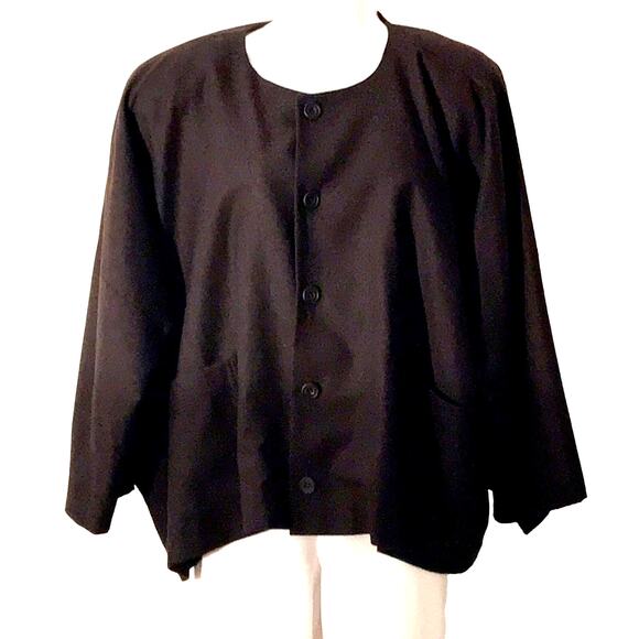 Neiman Marcus Brown Designer Jacket. L - Picture 1 of 5